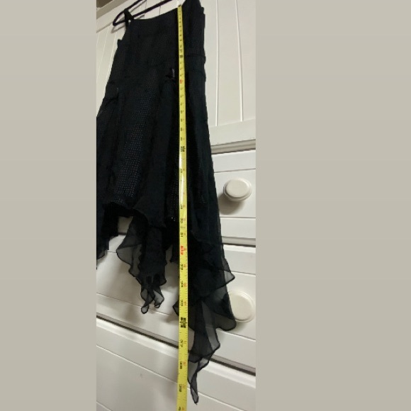 LAUNDRY by SHELLI SEGAL PETITES Black Dress size6 - Picture 10 of 13